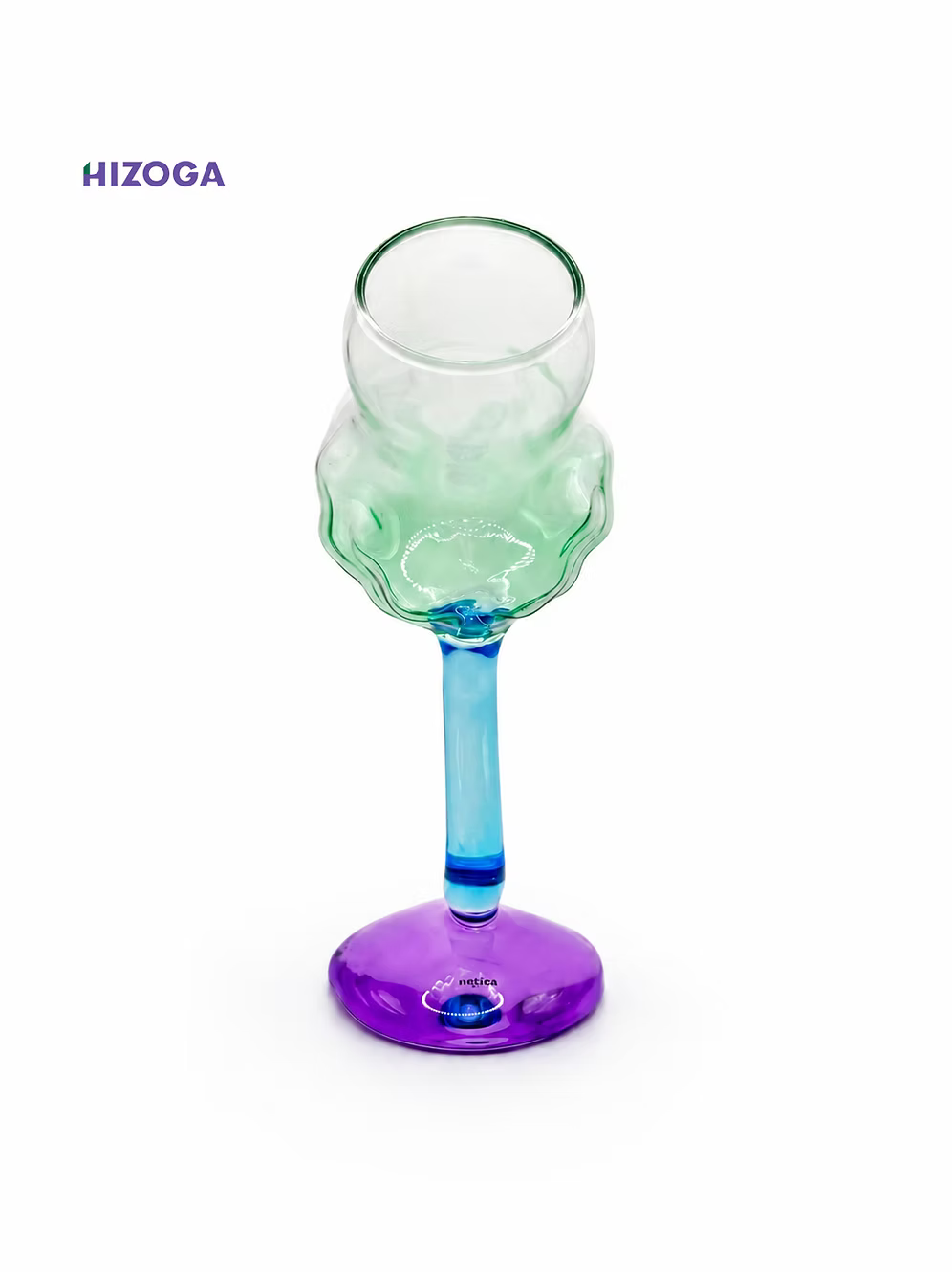 Wine Glass by Hizoga – Boiled Bloom – Midnight